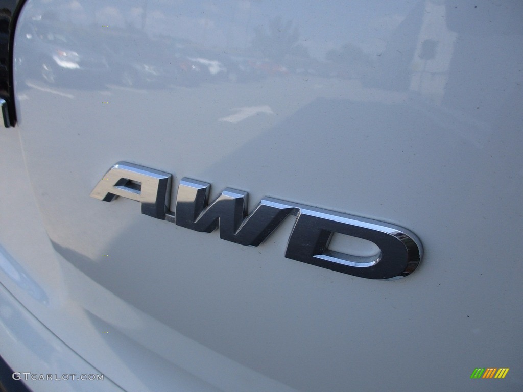 2014 CR-V EX AWD - White Diamond Pearl / Beige photo #6