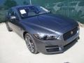 2017 Ammonite Grey Jaguar XE 35t Premium AWD  photo #7