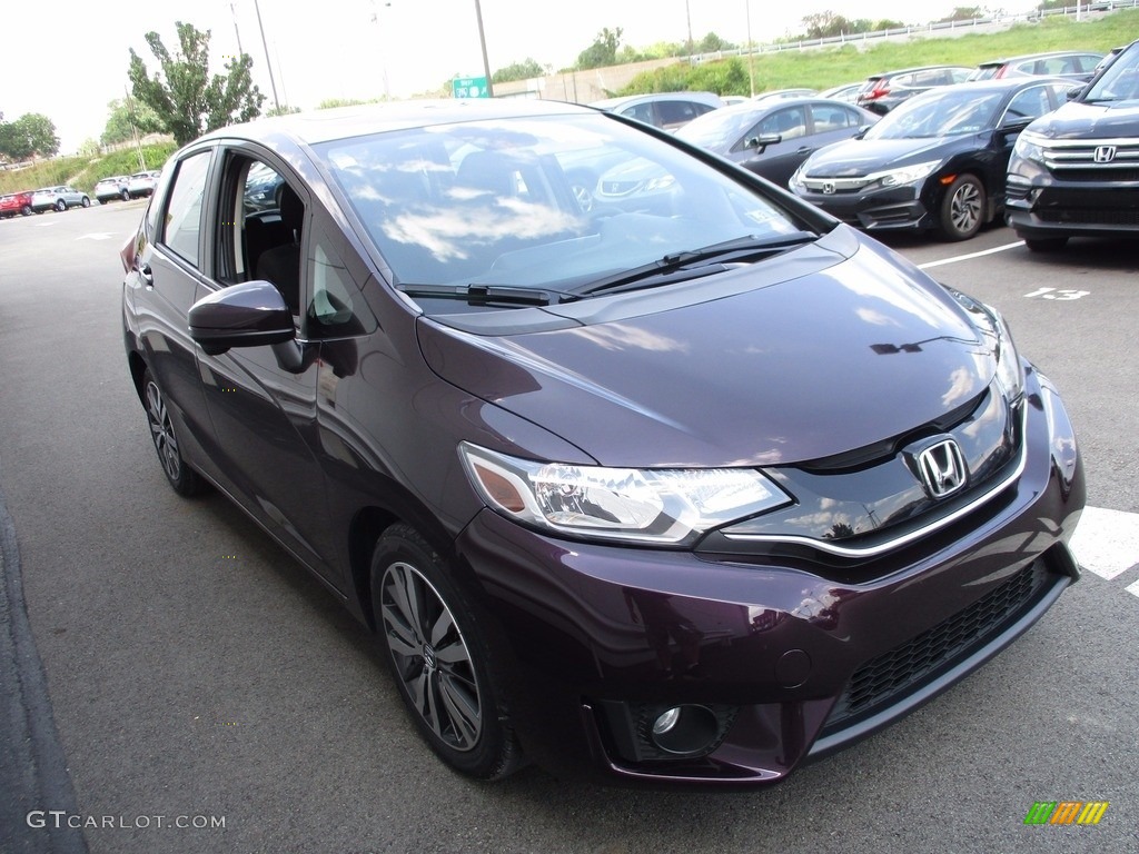 2015 Fit EX - Passion Berry Pearl / Black photo #7