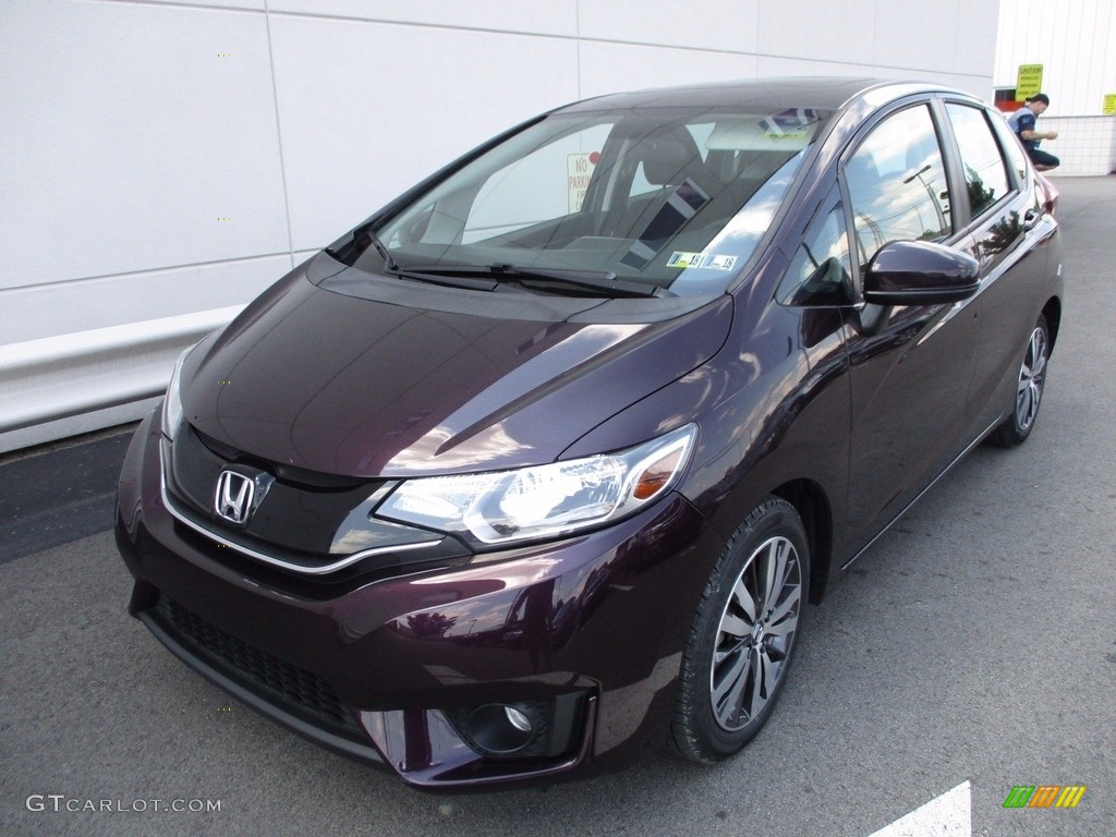 2015 Fit EX - Passion Berry Pearl / Black photo #9