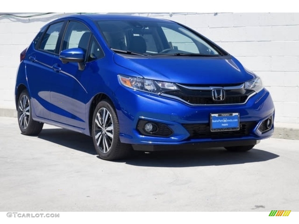 Aegean Blue Metallic Honda Fit