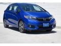 Aegean Blue Metallic 2018 Honda Fit EX-L