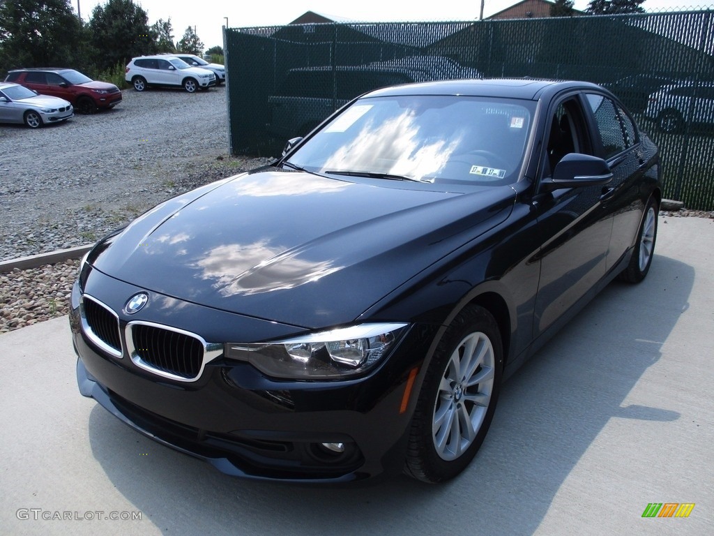 2017 3 Series 320i xDrive Sedan - Jet Black / Black photo #8