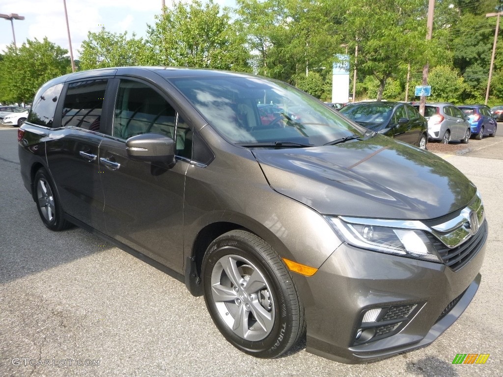 2018 Odyssey EX-L - Pacific Pewter Metallic / Mocha photo #5