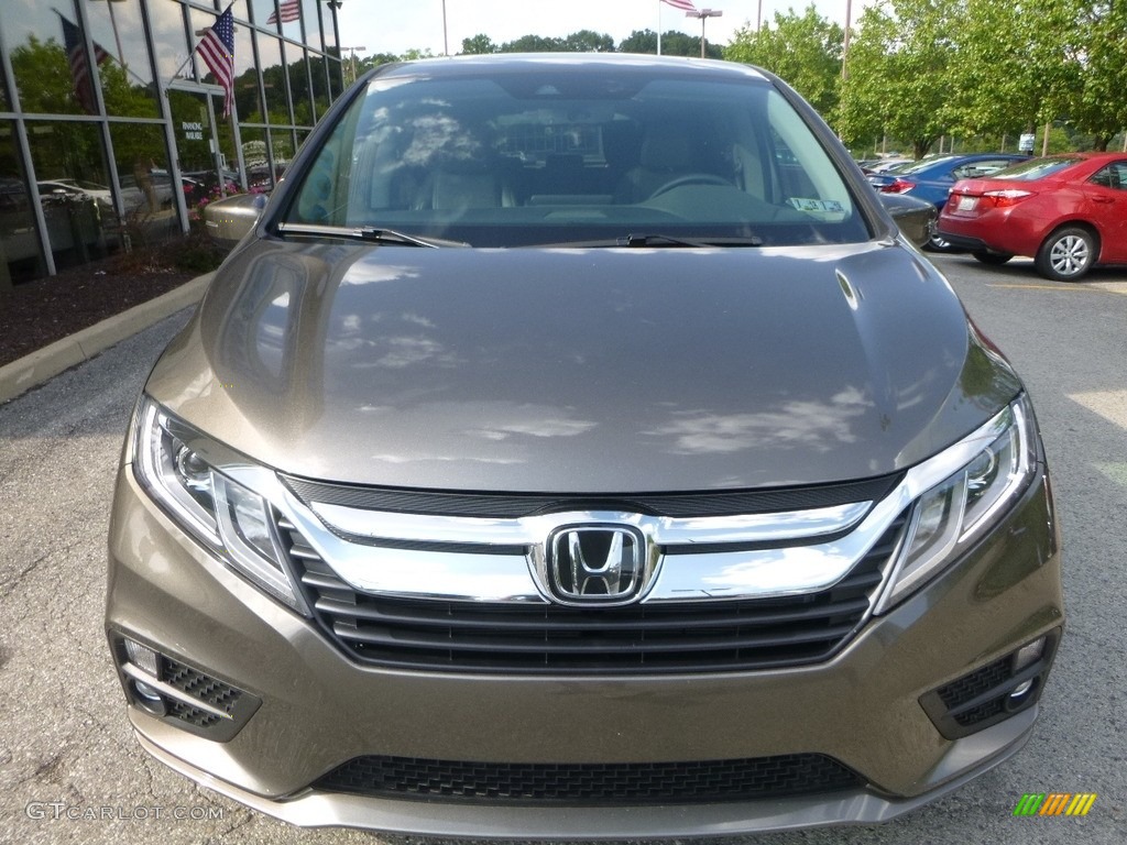 2018 Odyssey EX-L - Pacific Pewter Metallic / Mocha photo #6