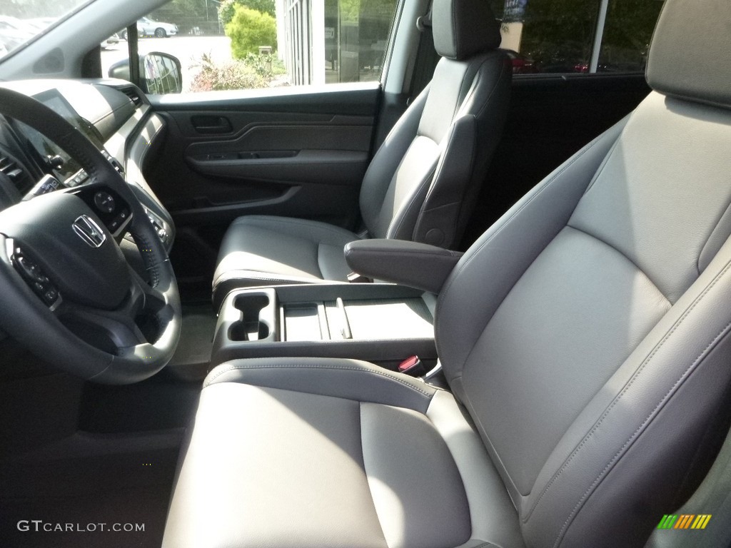 2018 Odyssey EX-L - Pacific Pewter Metallic / Mocha photo #8