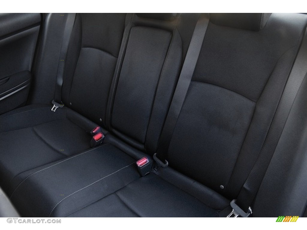 2017 Civic EX Sedan - Modern Steel Metallic / Black photo #15