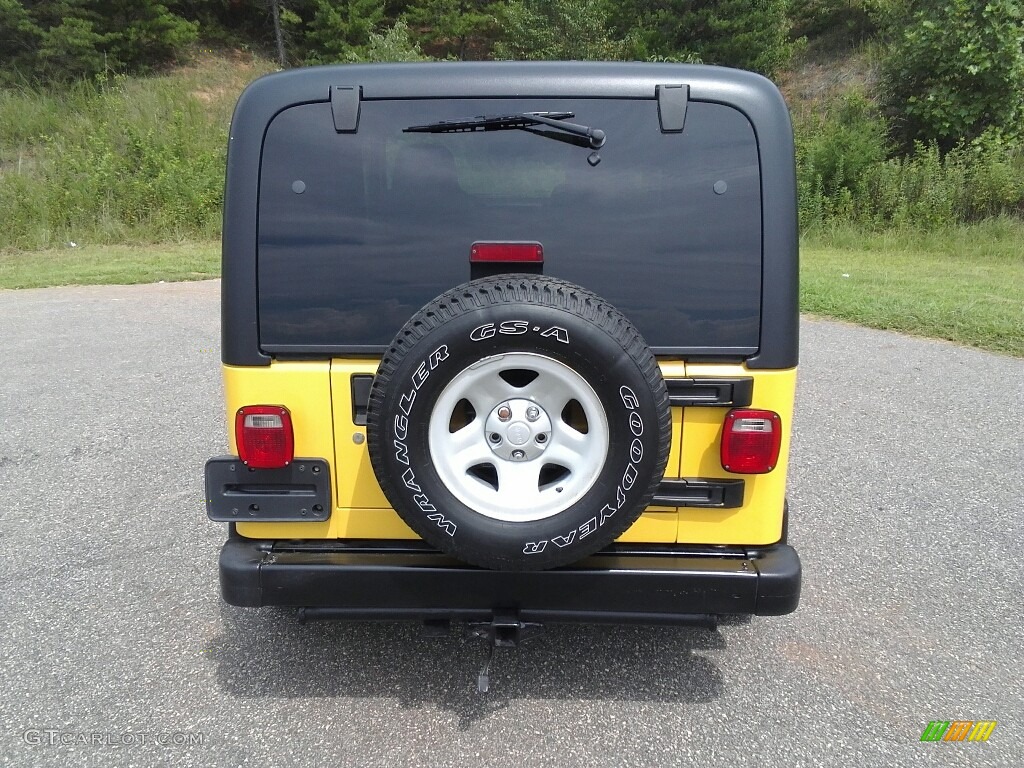 2006 Wrangler Unlimited 4x4 - Solar Yellow / Dark Slate Gray photo #7