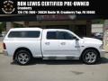 2013 Bright White Ram 1500 SLT Quad Cab 4x4  photo #1