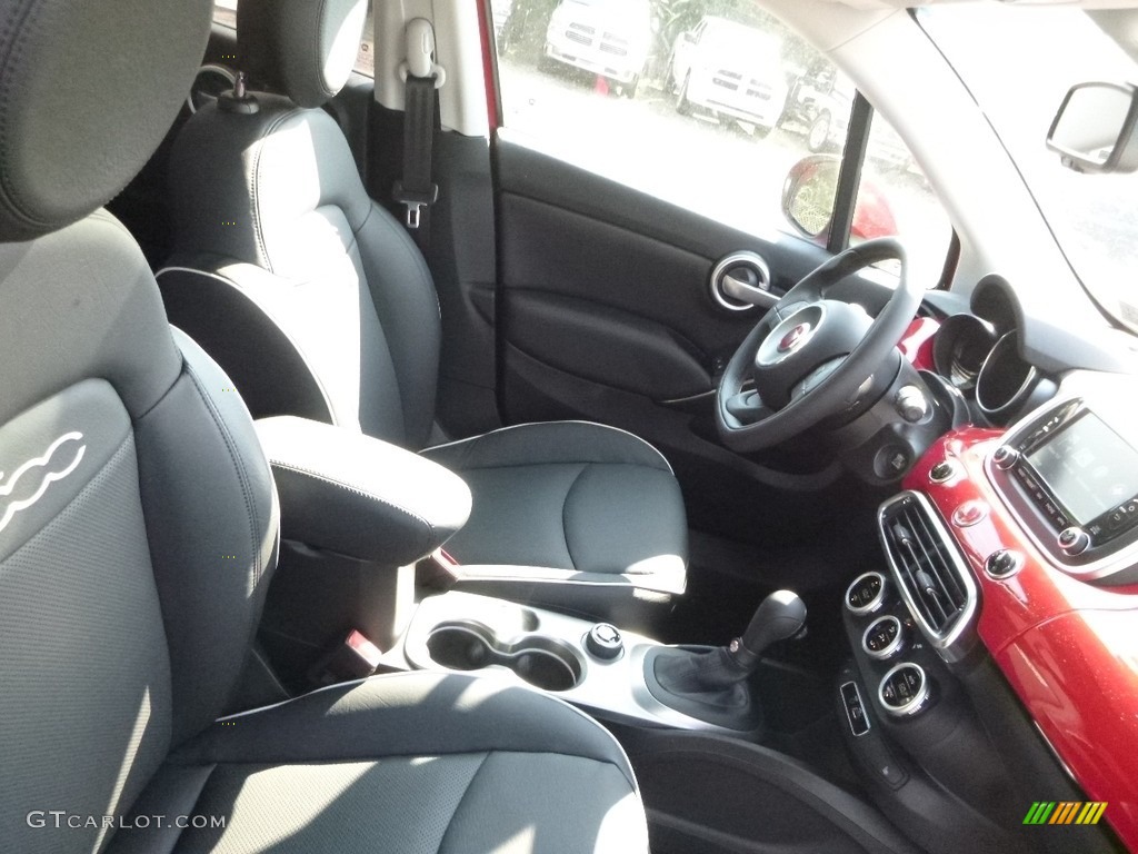 2017 500X Lounge AWD - Rosso Passione (Red) / Nero (Black) photo #10