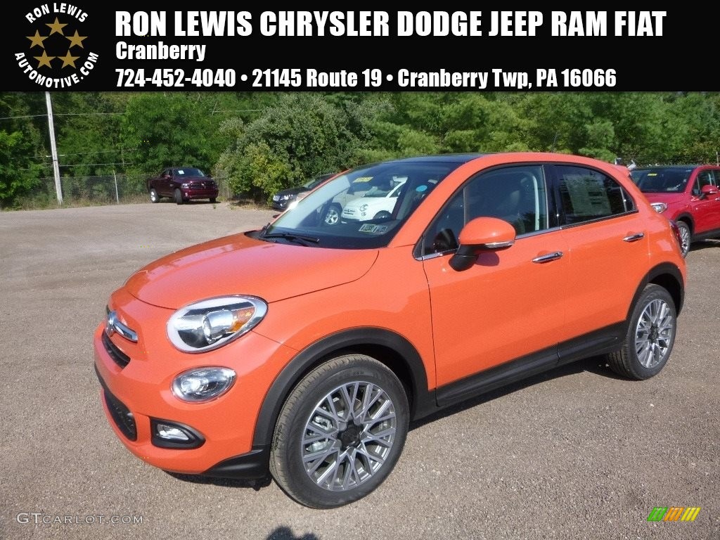 Arancio (Orange) Fiat 500X