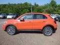 Arancio (Orange) 2017 Fiat 500X Lounge AWD Exterior