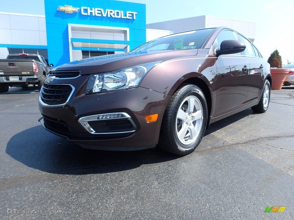 2015 Cruze LT - Autumn Bronze Metallic / Brownstone photo #2