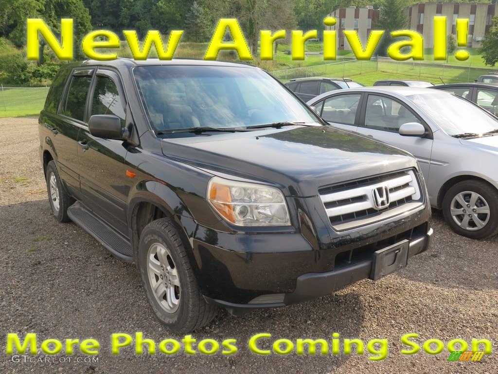 2007 Formal Black Honda Pilot Lx 4wd 121993602 Gtcarlot