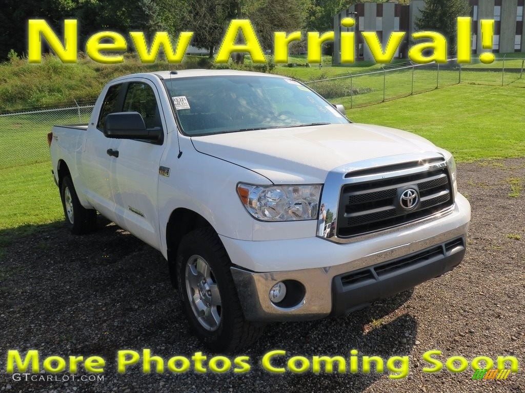 Super White Toyota Tundra