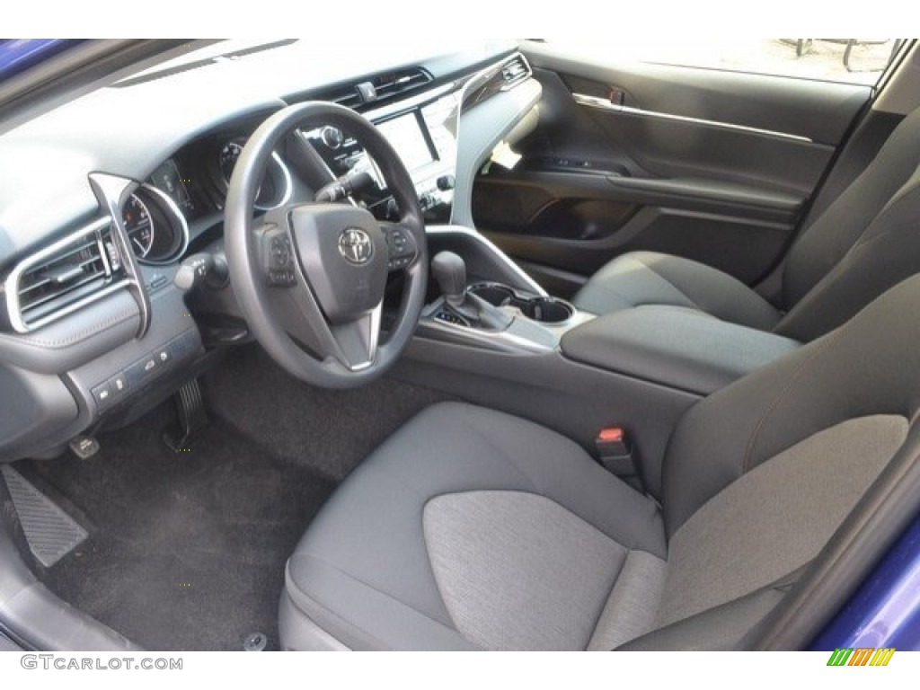 2018 Camry LE - Blue Crush Metallic / Ash photo #5