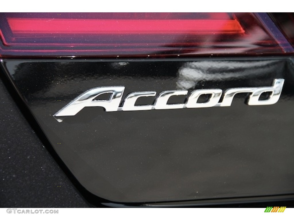 2017 Accord EX Sedan - Crystal Black Pearl / Black photo #3