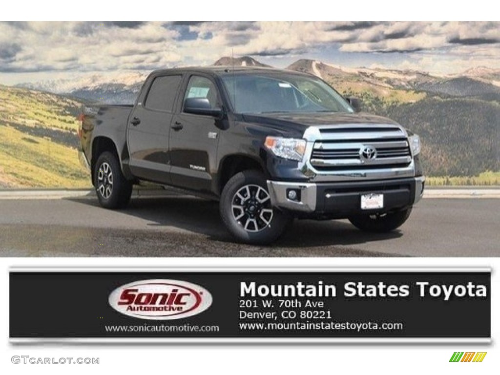 Midnight Black Metallic Toyota Tundra