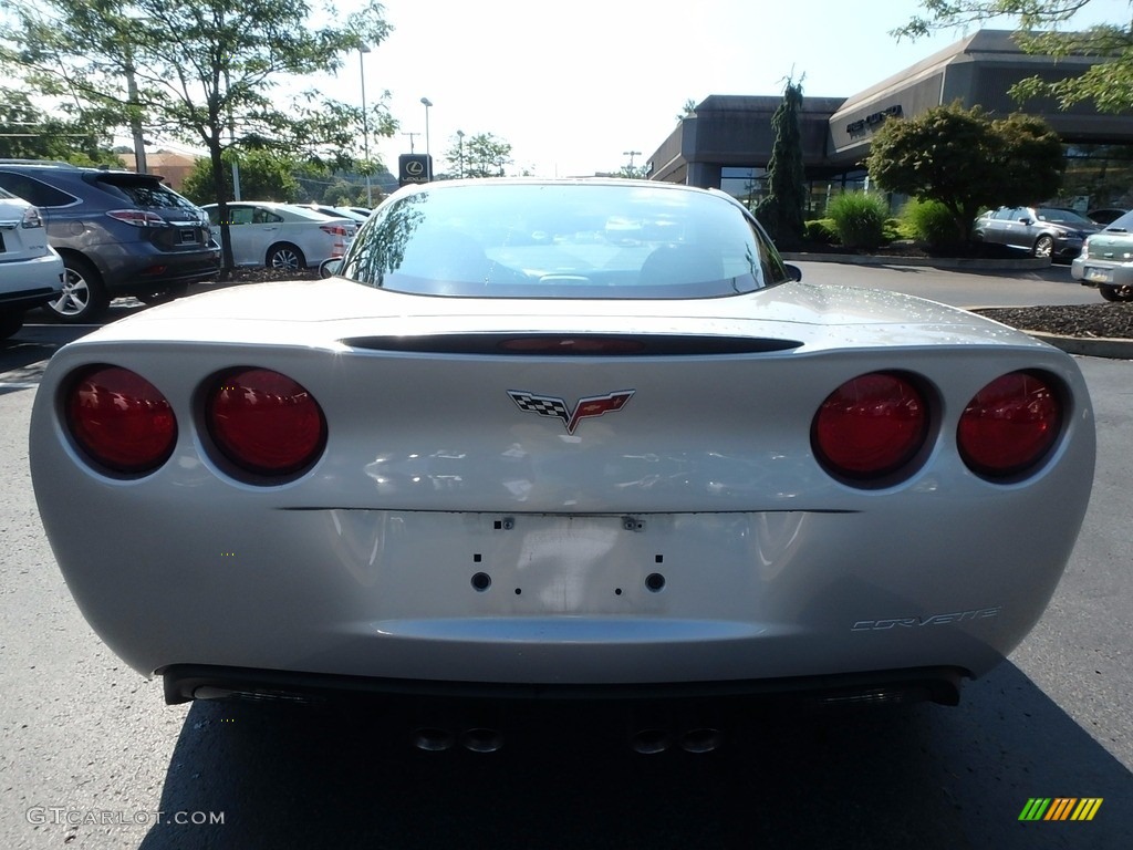 2005 Corvette Coupe - Machine Silver / Ebony photo #7