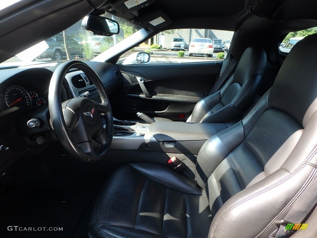 2005 Corvette Coupe - Machine Silver / Ebony photo #11