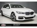 2018 Mineral White Metallic BMW 7 Series 740i Sedan  photo #1