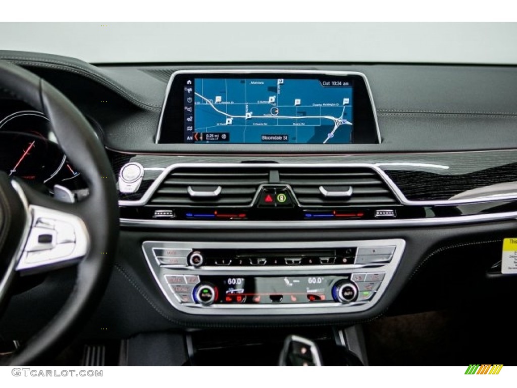 2018 7 Series 740i Sedan - Mineral White Metallic / Black photo #6