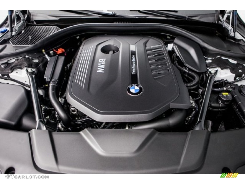 2018 7 Series 740i Sedan - Mineral White Metallic / Black photo #8