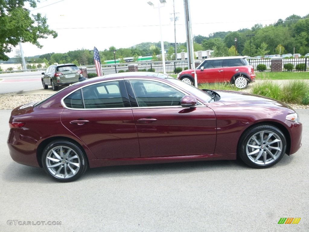 2017 Giulia AWD - Monza Red Metallic / Black photo #9