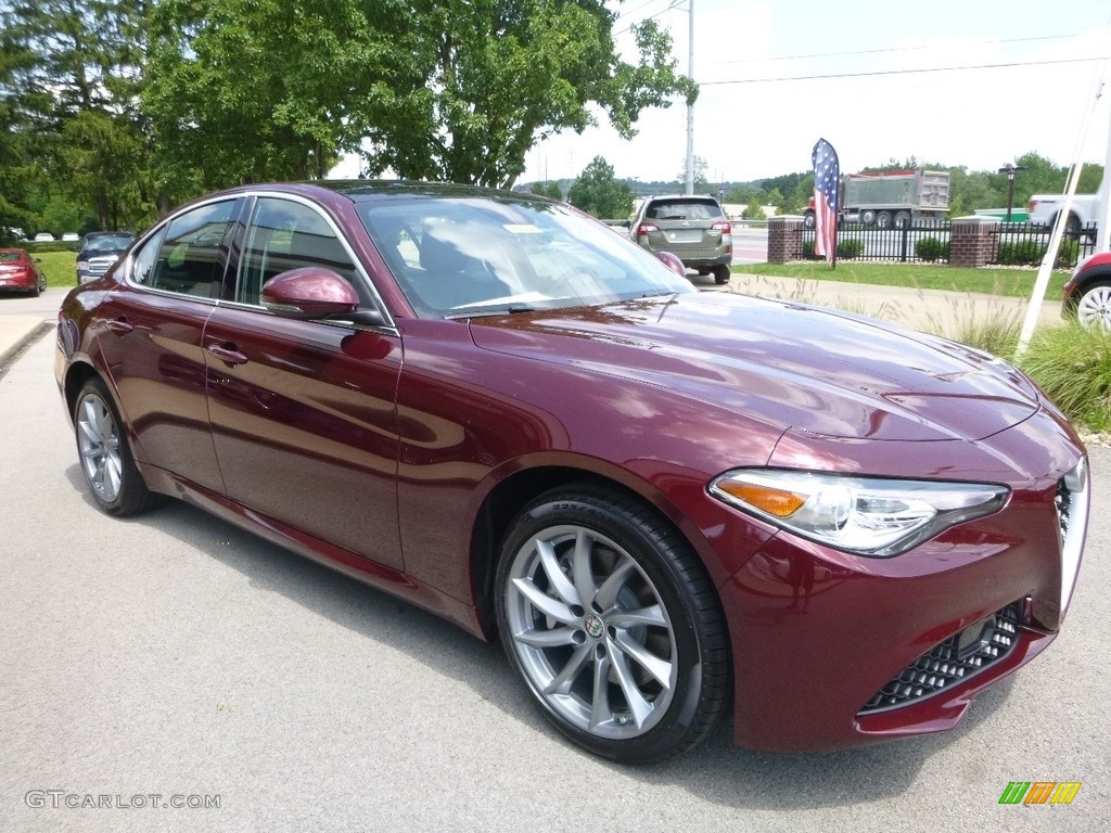 2017 Giulia AWD - Monza Red Metallic / Black photo #10