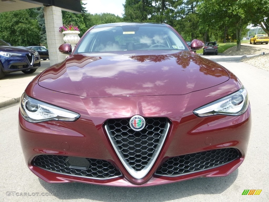 2017 Giulia AWD - Monza Red Metallic / Black photo #12