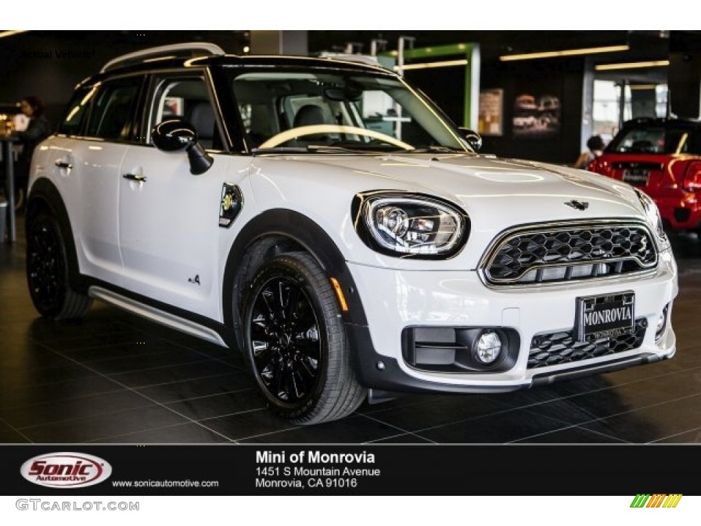 2018 Countryman Cooper S E ALL4 Hybrid - Light White / Carbon Black photo #1