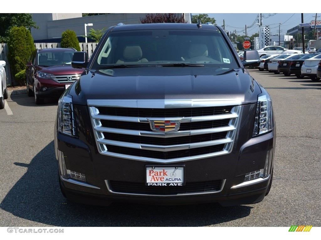 2016 Escalade Luxury 4WD - Gray Silk Metallic / Shale/Cocoa photo #8