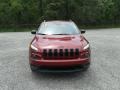 2017 Deep Cherry Red Crystal Pearl Jeep Cherokee Sport Altitude  photo #8