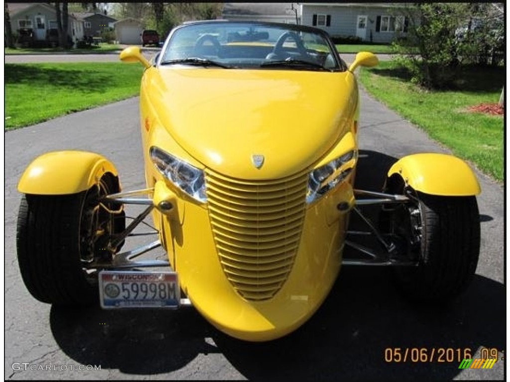 1999 Prowler Roadster - Prowler Yellow / Agate photo #1