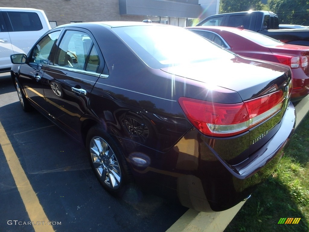 2012 MKZ AWD - Bordeaux Reserve Metallic / Light Camel photo #2