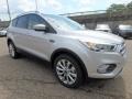 2017 Ingot Silver Ford Escape Titanium 4WD  photo #8