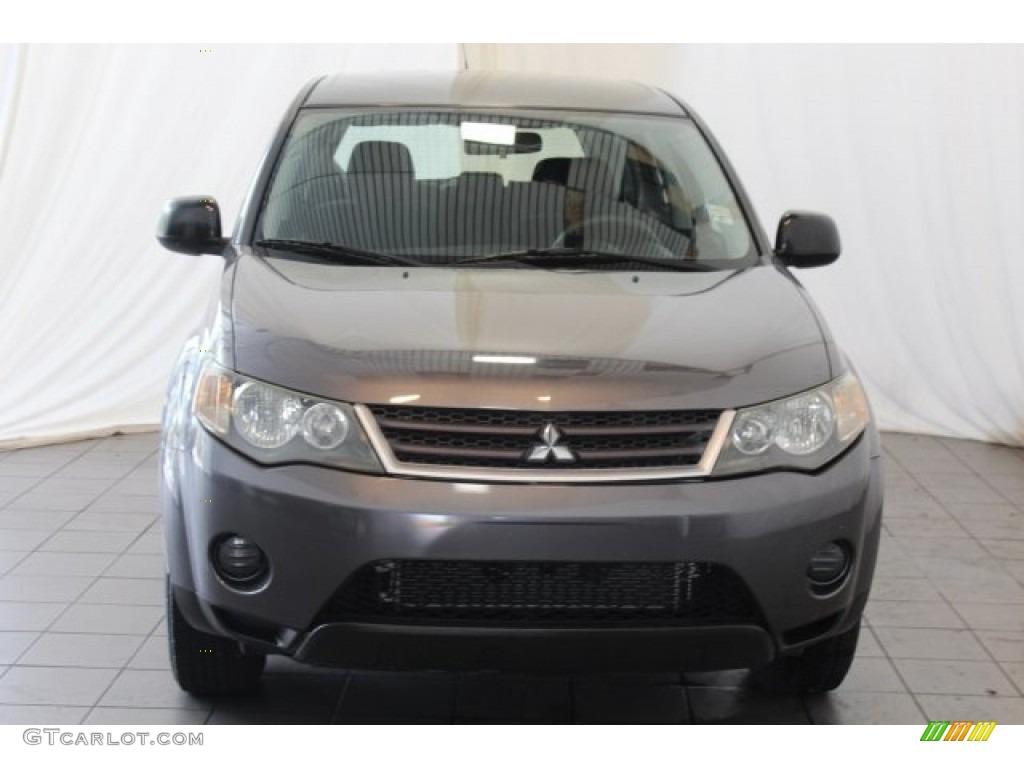 2007 Outlander ES - Graphite Gray Pearl / Black photo #3