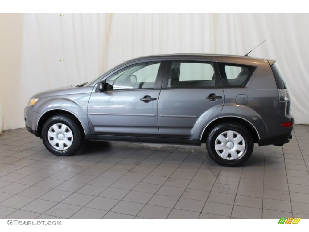 2007 Outlander ES - Graphite Gray Pearl / Black photo #5