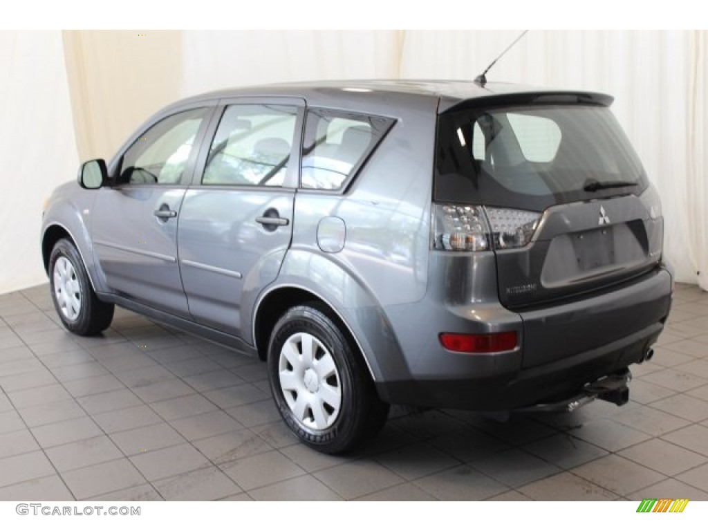 2007 Outlander ES - Graphite Gray Pearl / Black photo #6