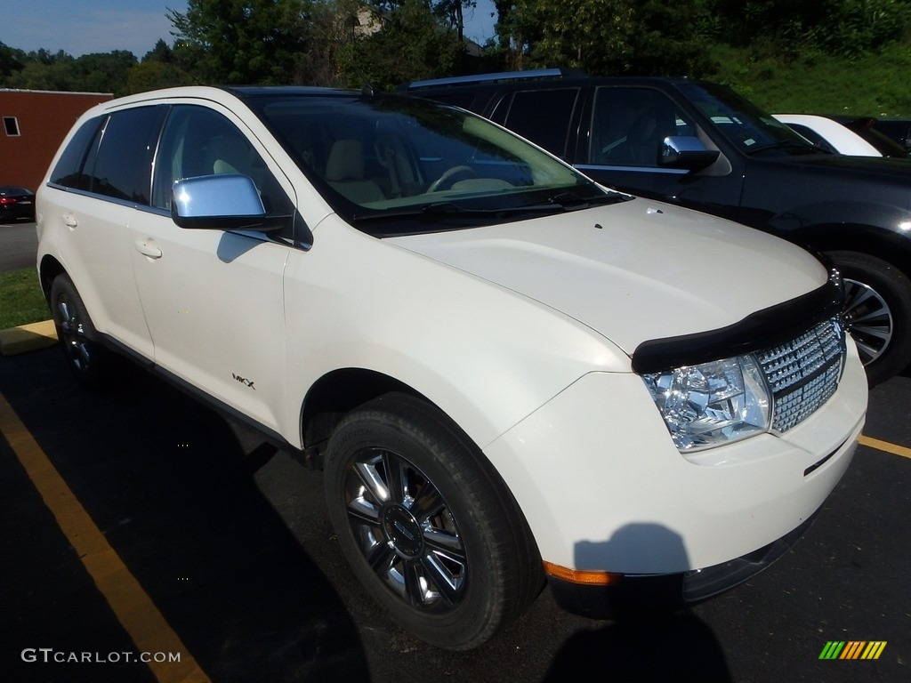 2007 MKX AWD - White Chocolate Tri Coat / Medium Camel photo #5