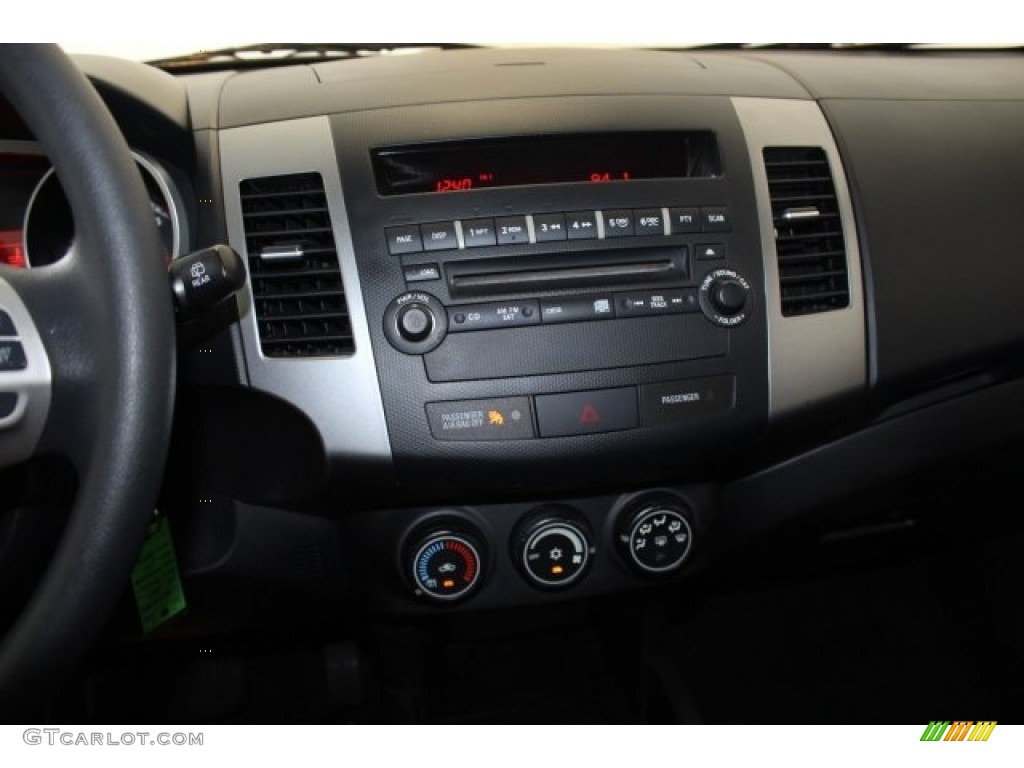 2007 Outlander ES - Graphite Gray Pearl / Black photo #14