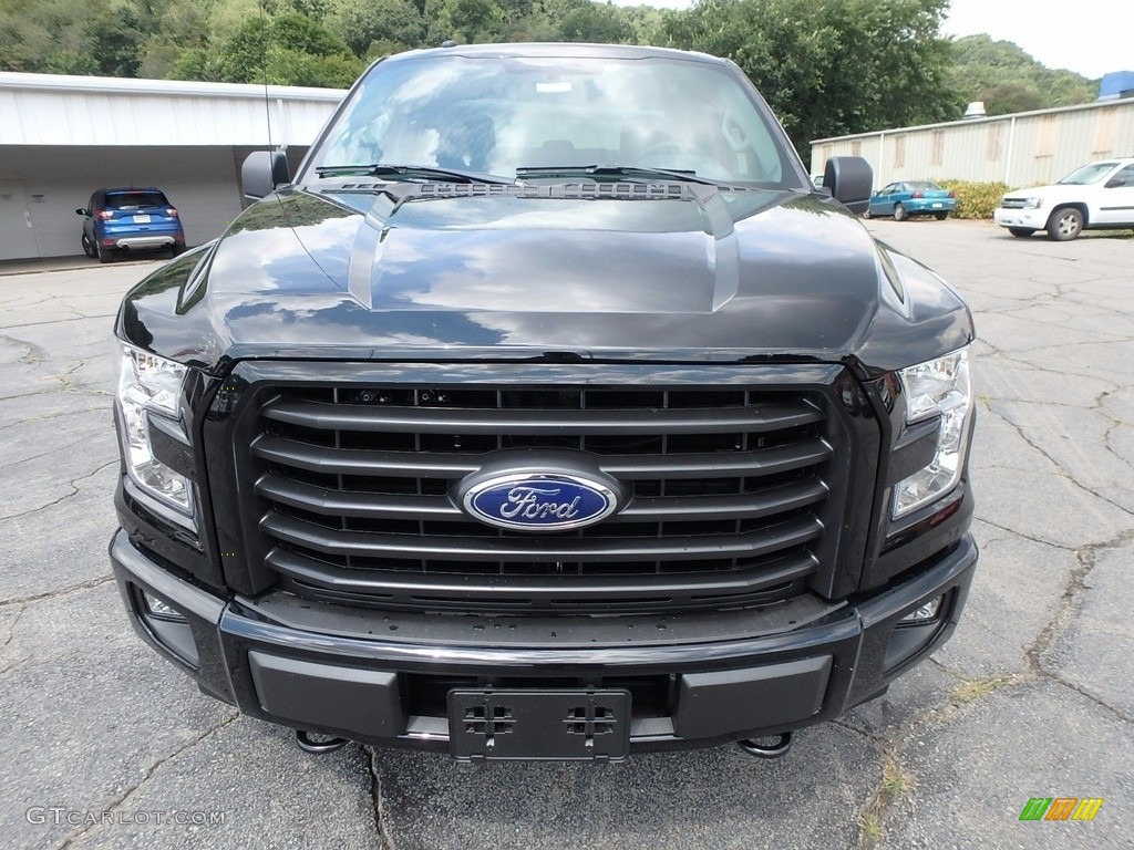 2017 F150 XL SuperCab 4x4 - Shadow Black / Black photo #7
