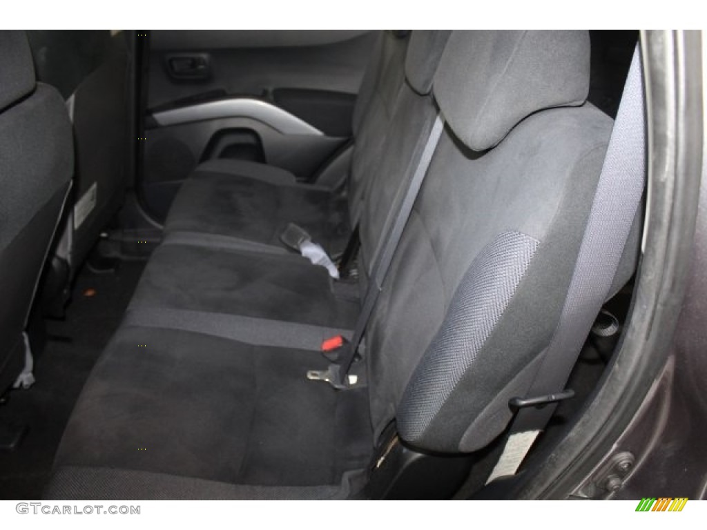 2007 Outlander ES - Graphite Gray Pearl / Black photo #19