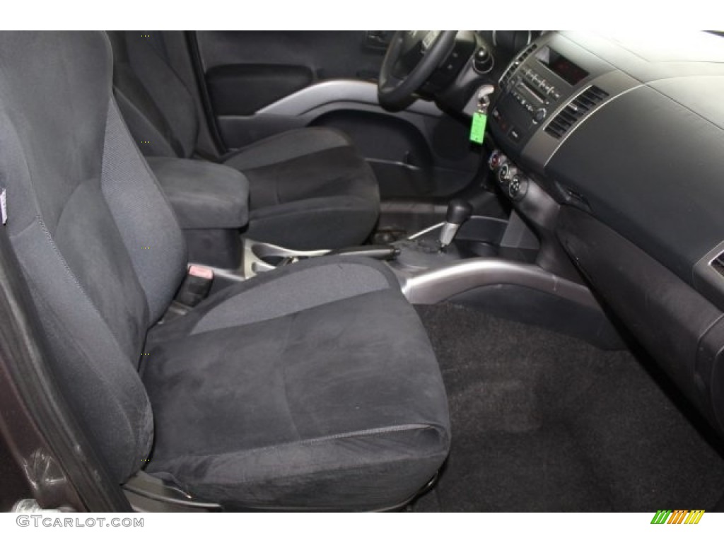 2007 Outlander ES - Graphite Gray Pearl / Black photo #23