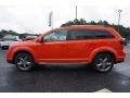 2017 Blood Orange Dodge Journey Crossroad  photo #4