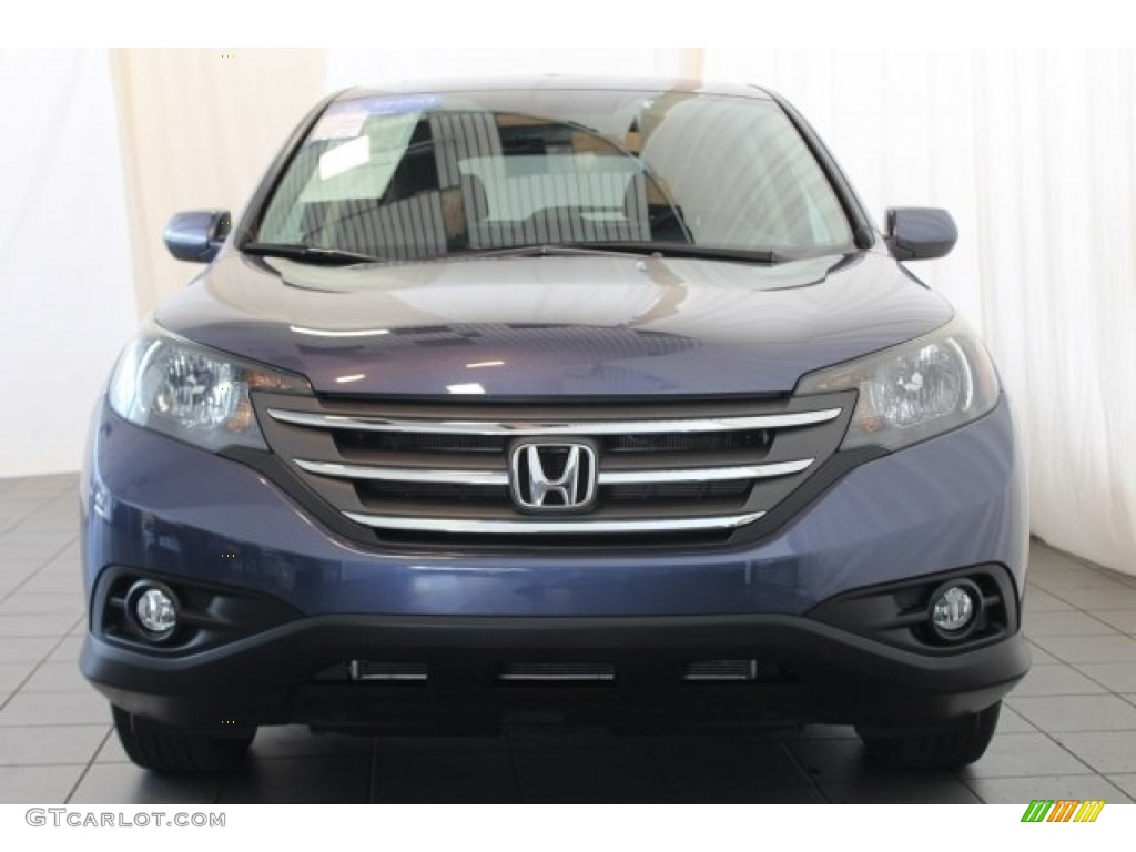 2014 CR-V EX - Twilight Blue Metallic / Gray photo #3