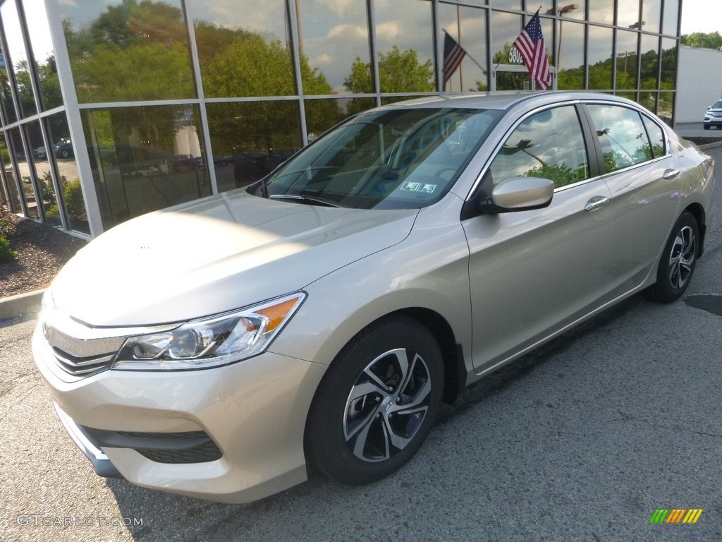 2017 Accord LX Sedan - Champagne Frost Pearl / Ivory photo #7