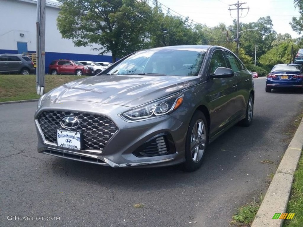 2018 Sonata Sport - Machine Gray / Black photo #1