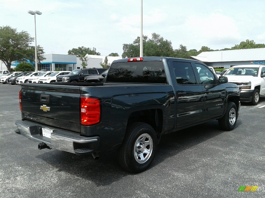 2017 Silverado 1500 LS Crew Cab - Graphite Metallic / Dark Ash/Jet Black photo #5