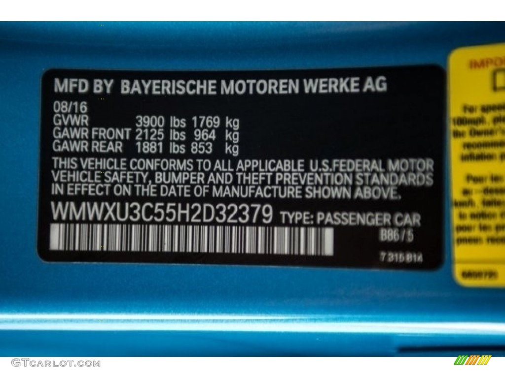 2017 Hardtop Cooper S 4 Door - Electric Blue Metallic / Carbon Black photo #18